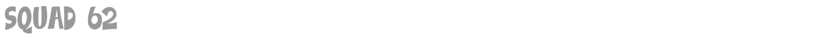 Squad 62 font preview